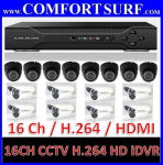 16 Channel CCTV H.264 Full D1 HDMI Network HD DVR Digital Video Record